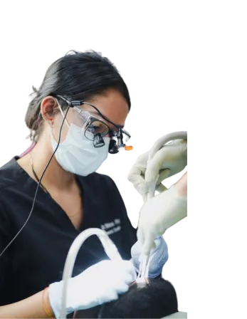 Patient Smiling After Dental Whitening – Elite Dental Inverness FL