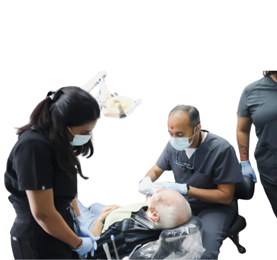 Patient Receiving Dental Care – Elite Dental Inverness FL