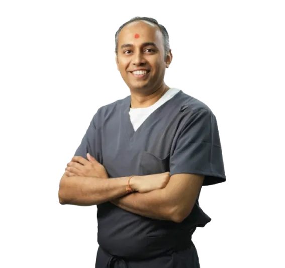 Dentist Demonstrating Oral Hygiene Tools – Elite Dental Inverness FL